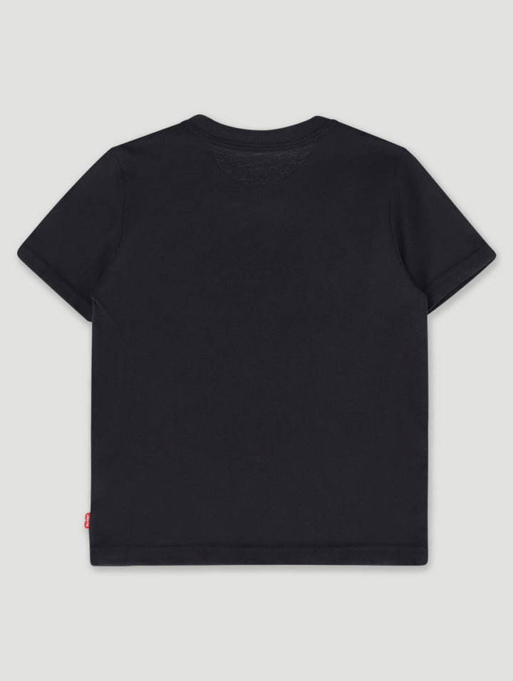 Pre-Boys Monster Truck Tee - Black