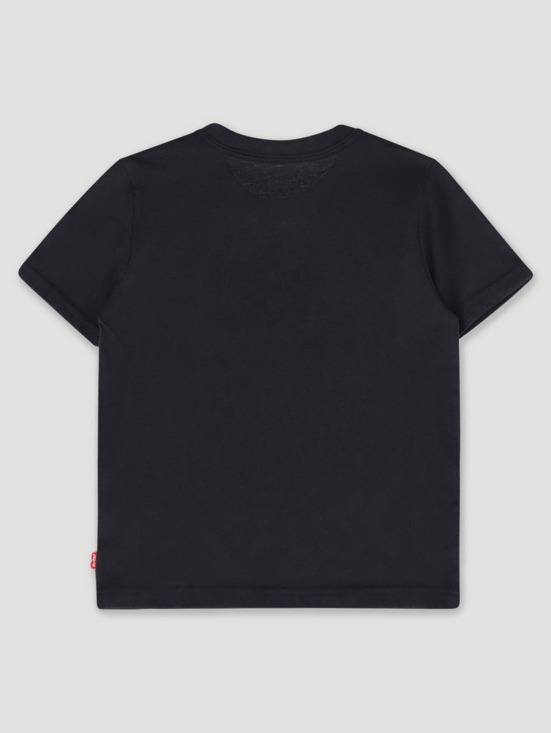 Pre-Boys Monster Truck Tee - Black