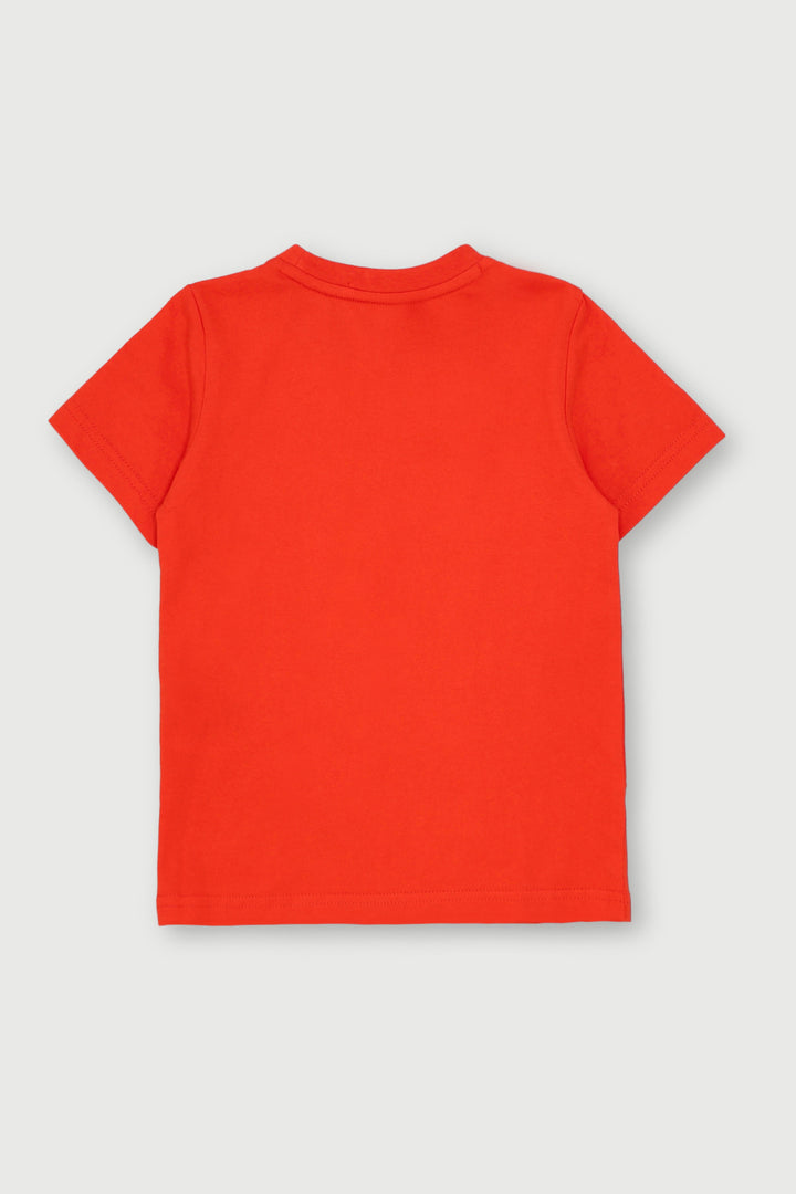 Pre-Boys Logo Lab Graphic Tee - Red