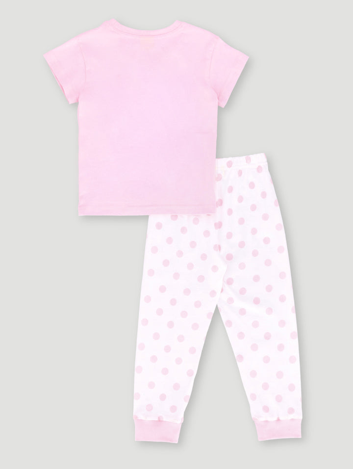 Pre-Girls Stitch Transitional Sleep Set - Pink