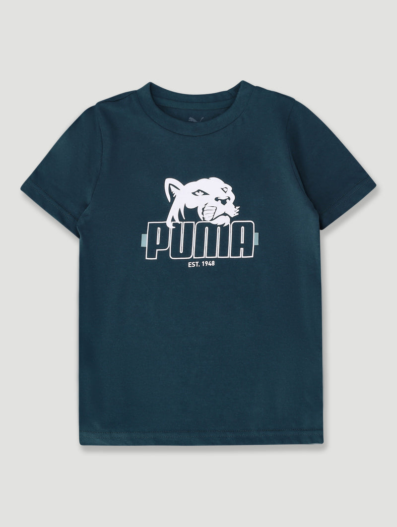 Pre-Boys Graphic Foundation Tee - Teal