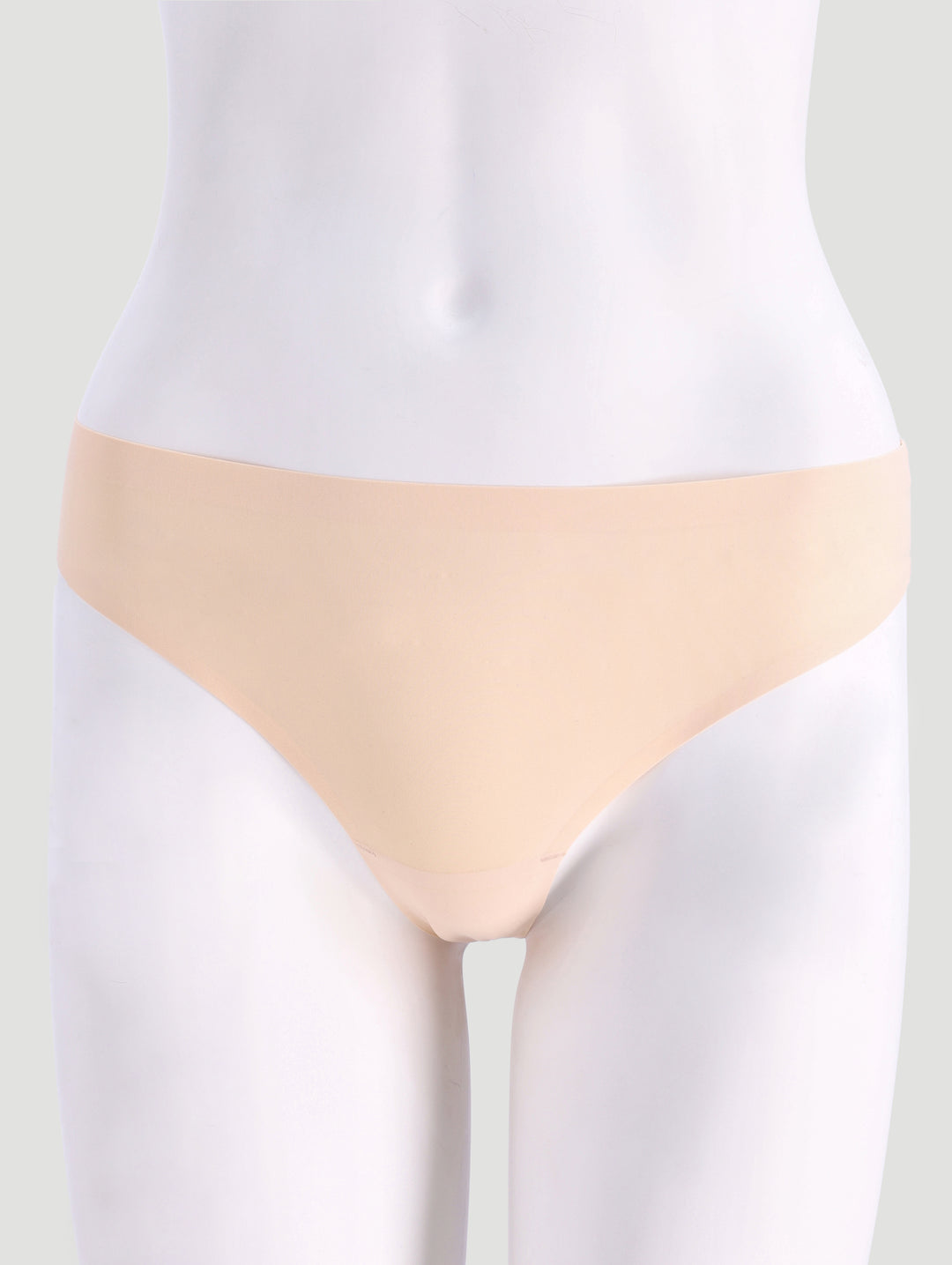 3 Pack Seemless Thong Panties - Floral/Pink/Black
