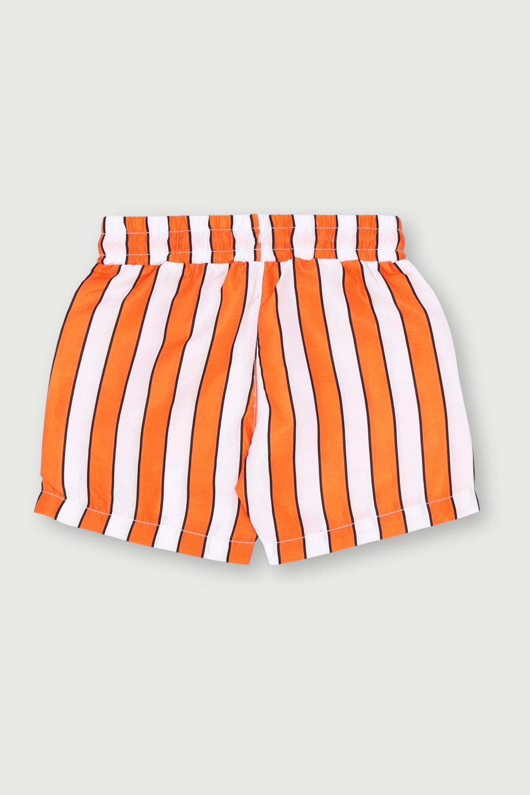 Pre-Boys Gino Stripe Short - Orange