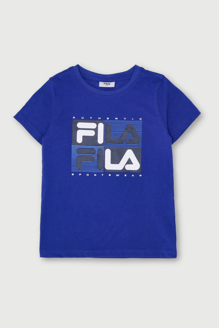 Pre-Boys Lando Tee - Cobalt