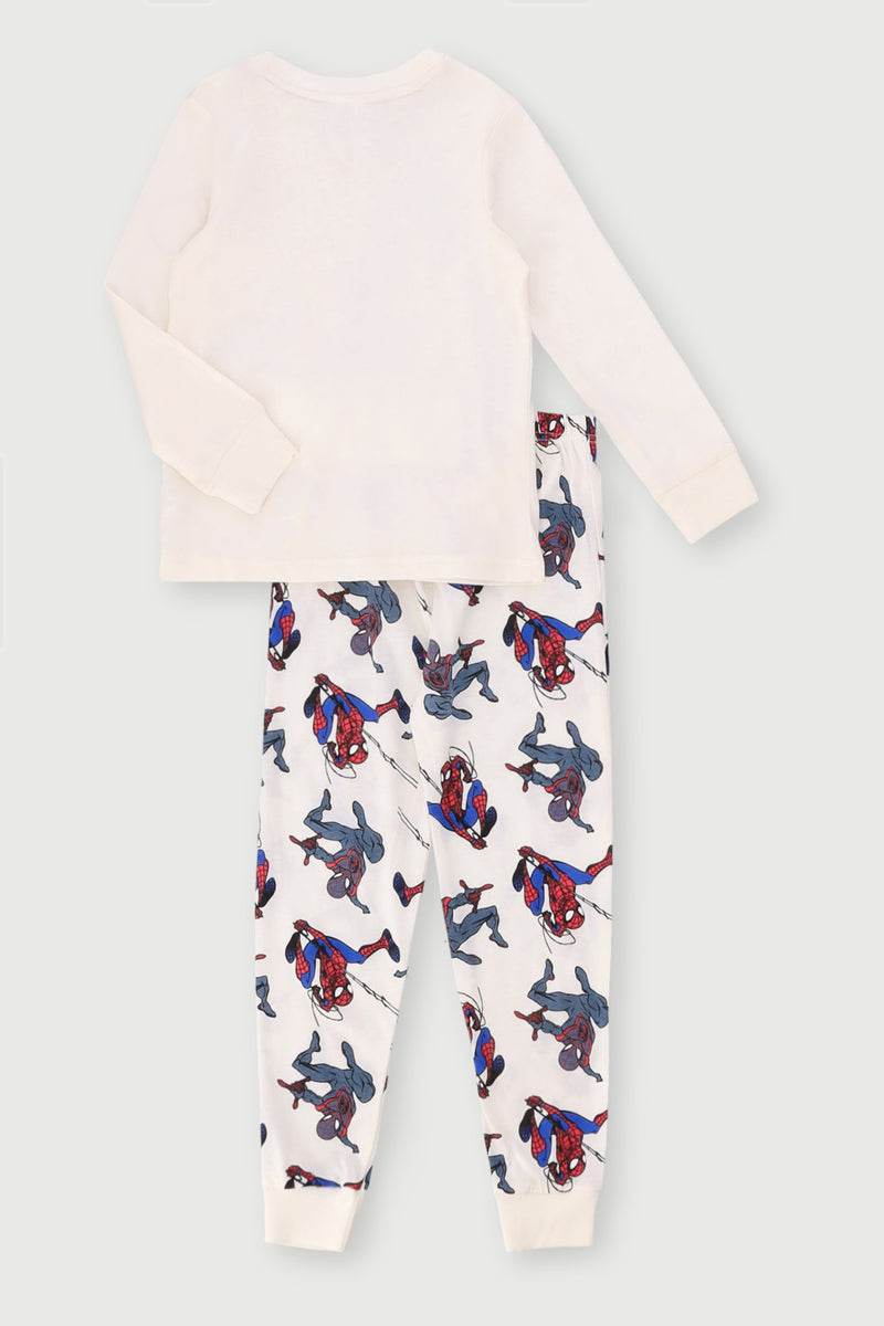 Pre-Boys Spiderman Sleep Set - Stone