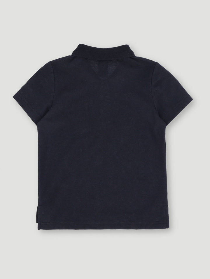 Pre-Boys Plain Golfer - Black