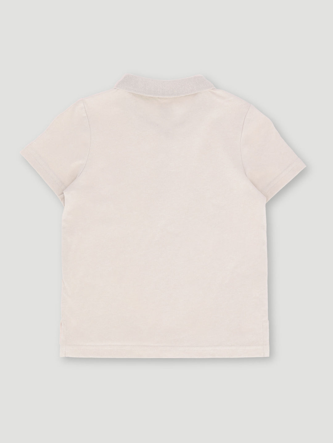 Pre-Boys Plain Golfer - Stone