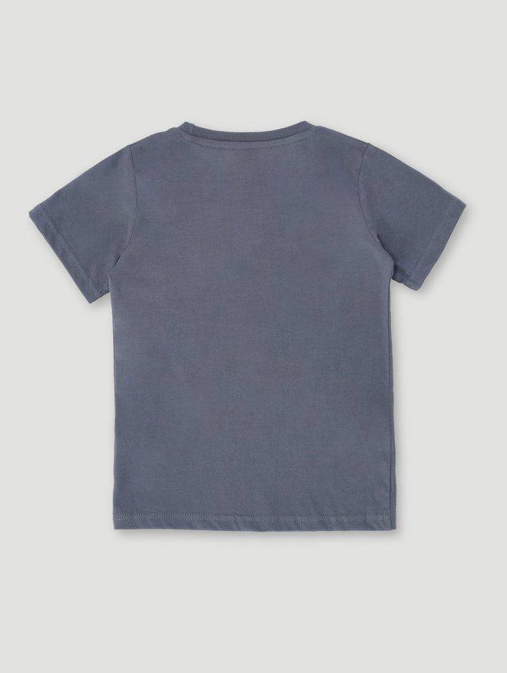 Pre-Boys Car Tee - Grey