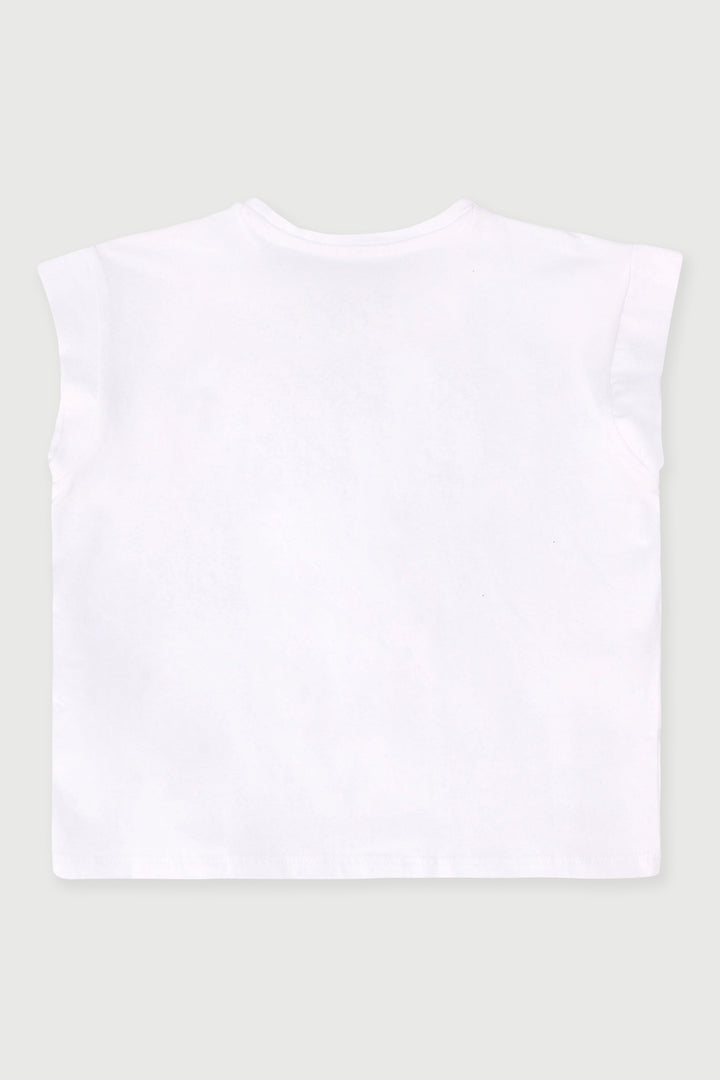 Pre-Girls Midi T-Shirt - White