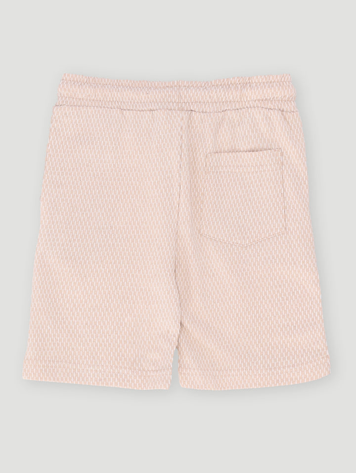 Pre-Boys Jaquard Knit Short - Stone