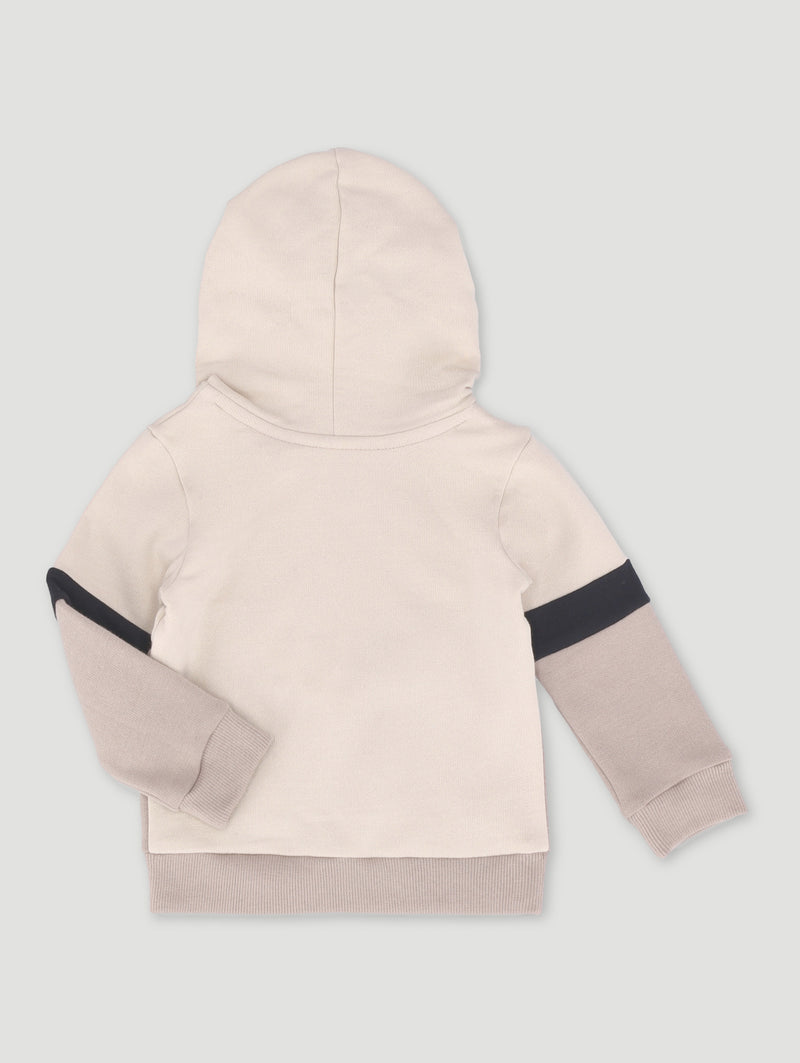 Baby Boys Danasoli Fleece Top - Stone