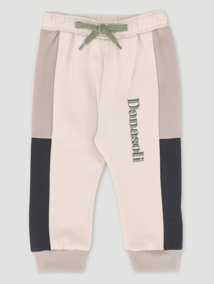 Baby Boys Danasoli Fleece Jogger - Light Stone