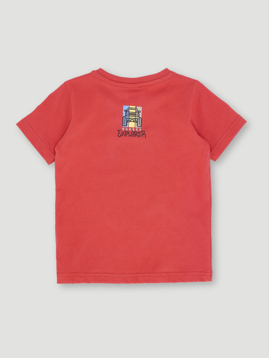 Pre-Boys Beach Buggie Tee - Red