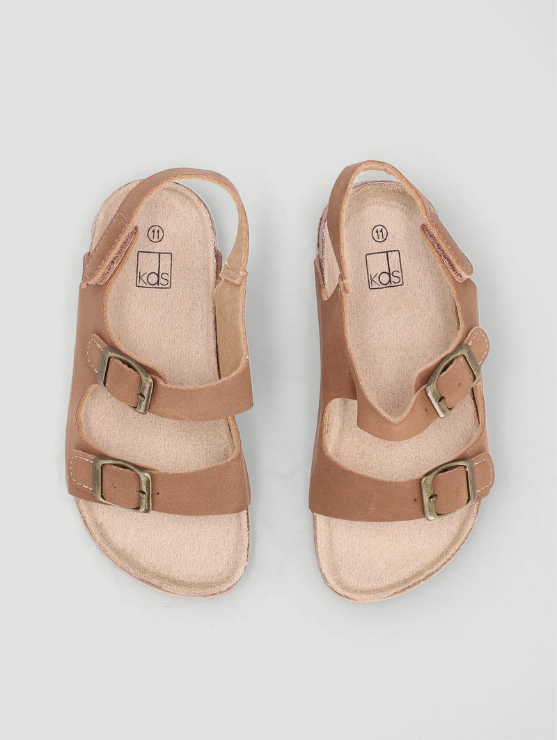 Pre-Boys Health Sandal - Brown