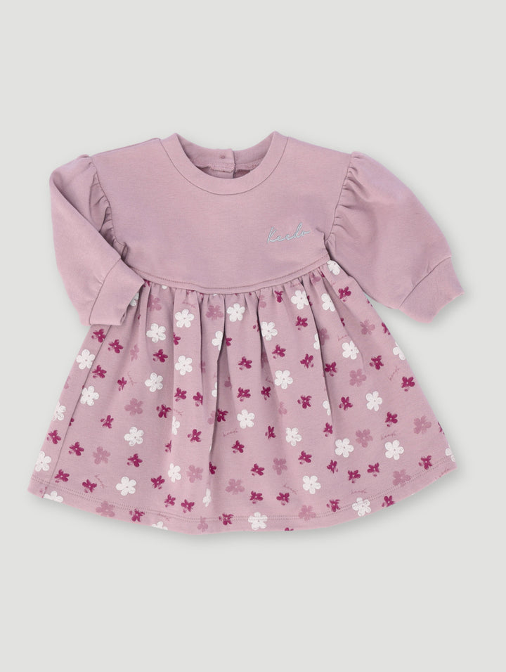 Keedo Baby Girls Fashion Dress - Mauve
