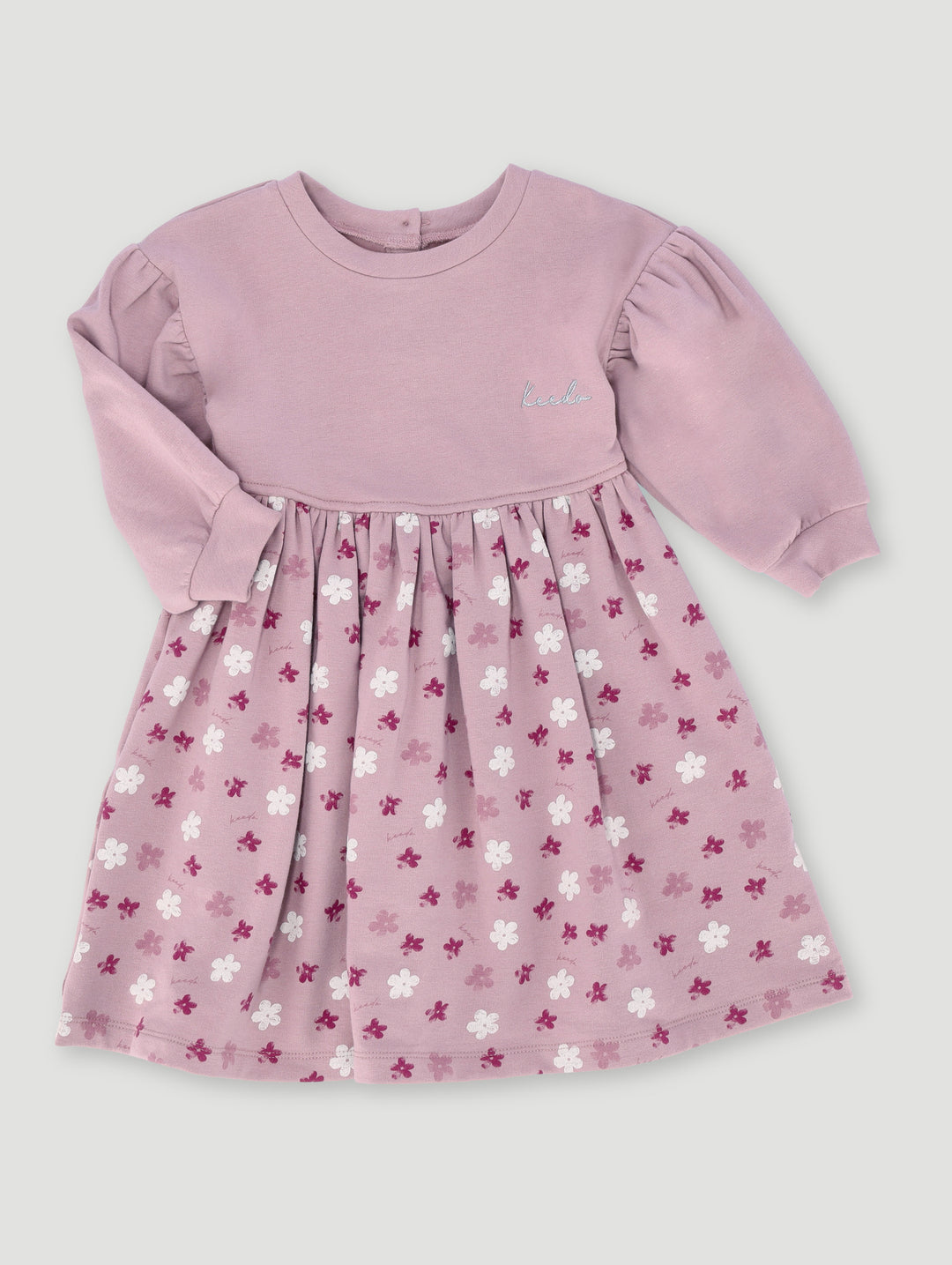 Keedo Girls Fashion Dress - Mauve