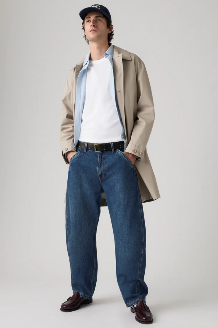 Max Volume Baggy Barrel Denim - Blue
