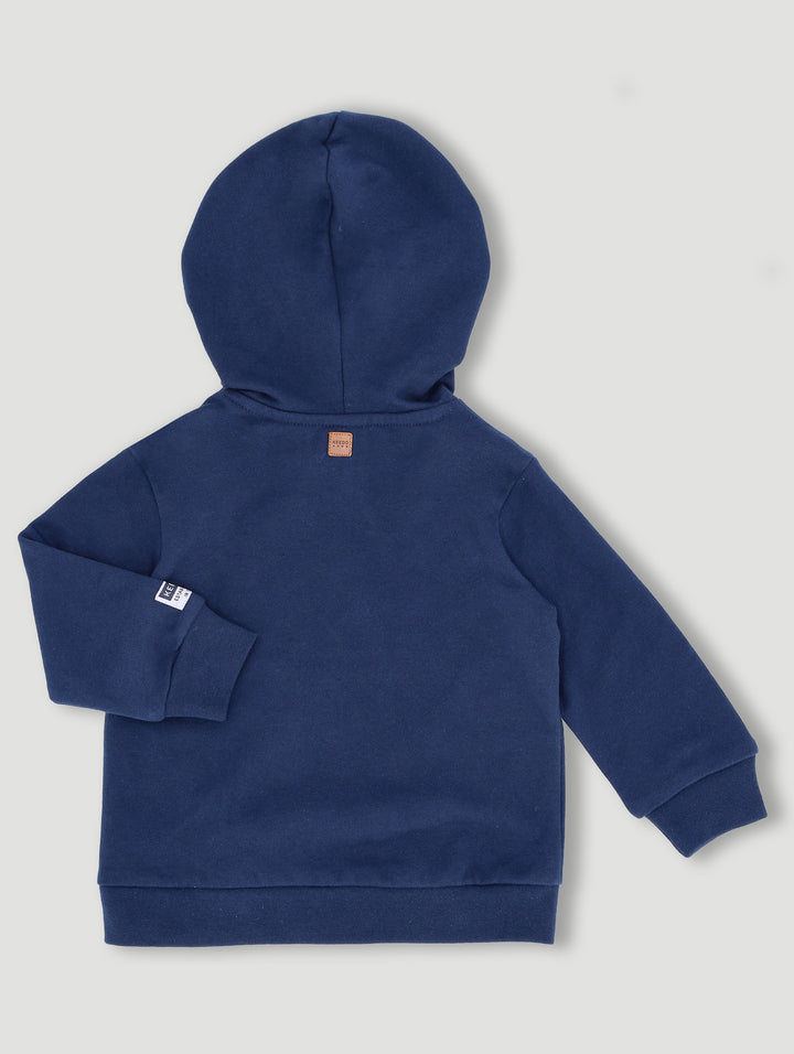 Keedo Boys Fleece Hoody With Applique