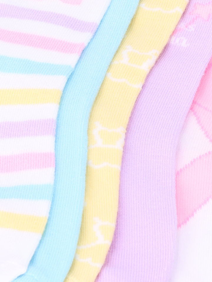 Pre-Girls 5 Pack Ballerina Anklet - Multi