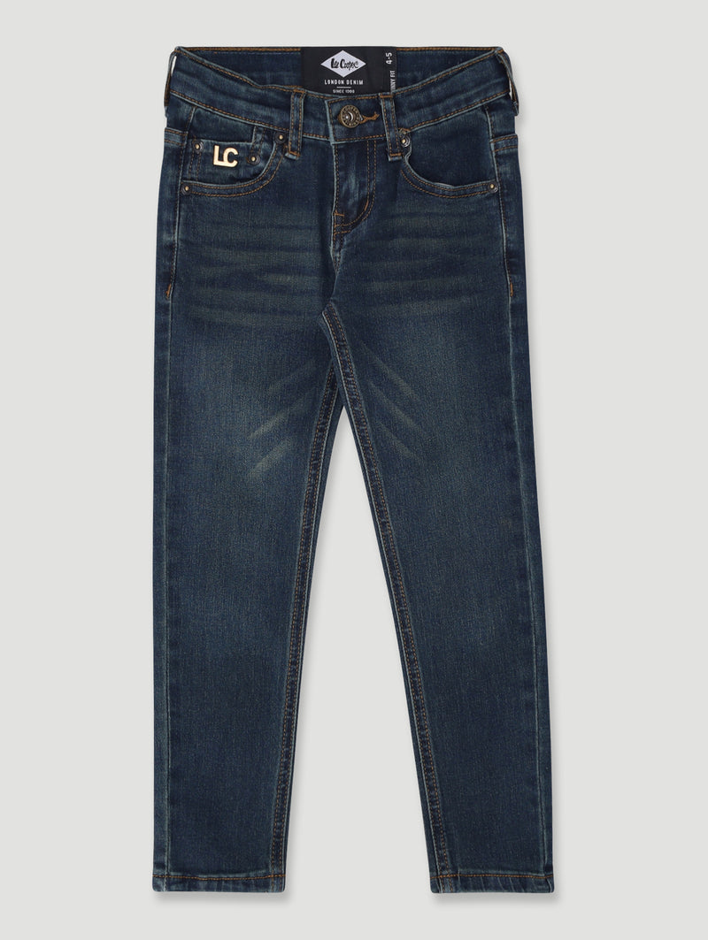 Skinny Denim Jeans - Denim