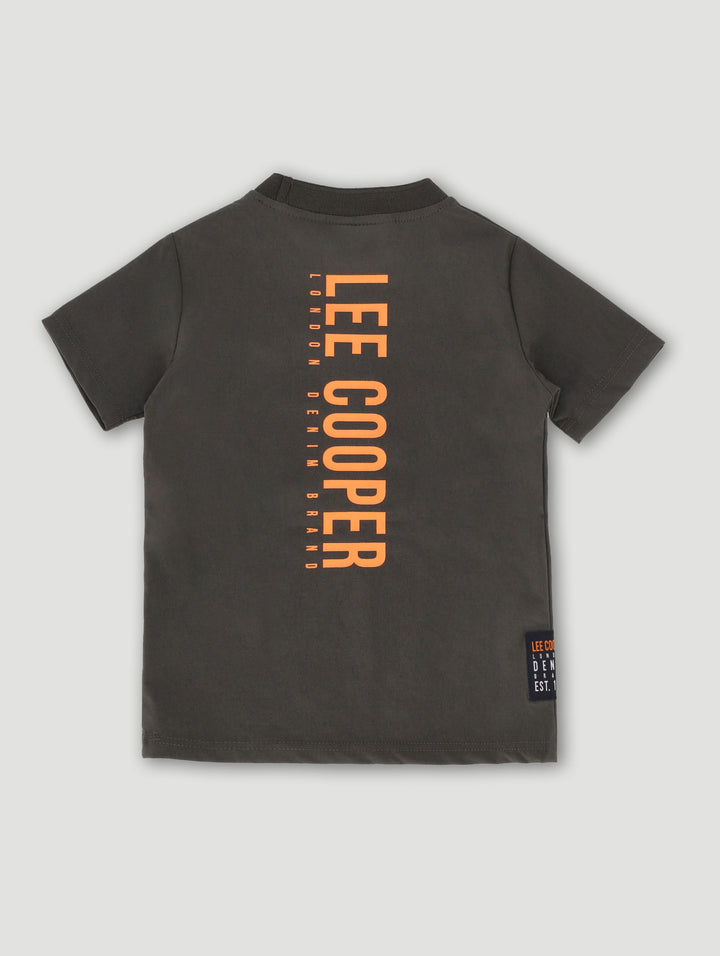 Pre-Boys Pocket Teo Tee - Dark Green