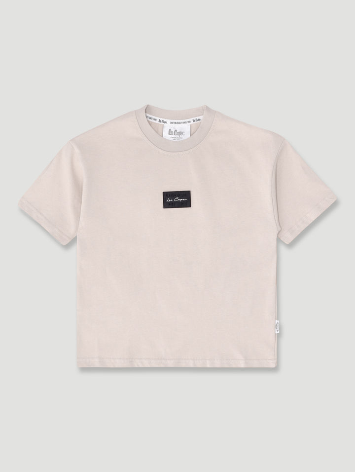 Pre-Boys Tariq Tee - Stone