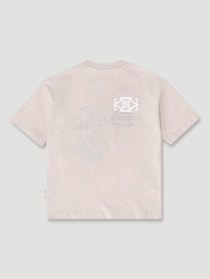 Pre-Boys Tariq Tee - Stone