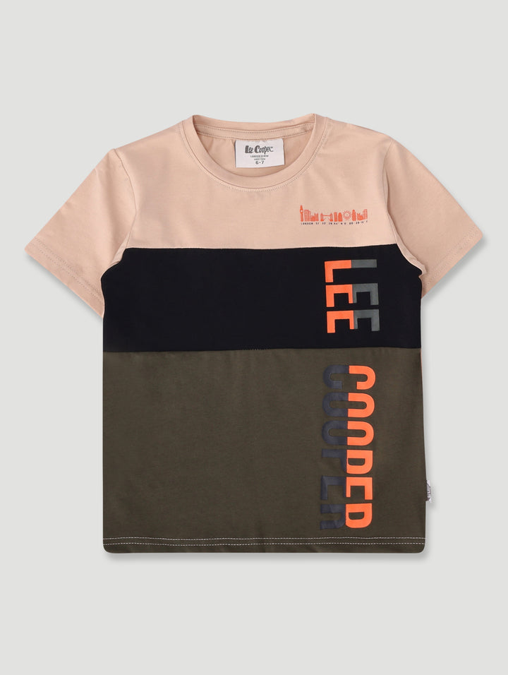 Pre-Boys Pepe Tee - Fatigue