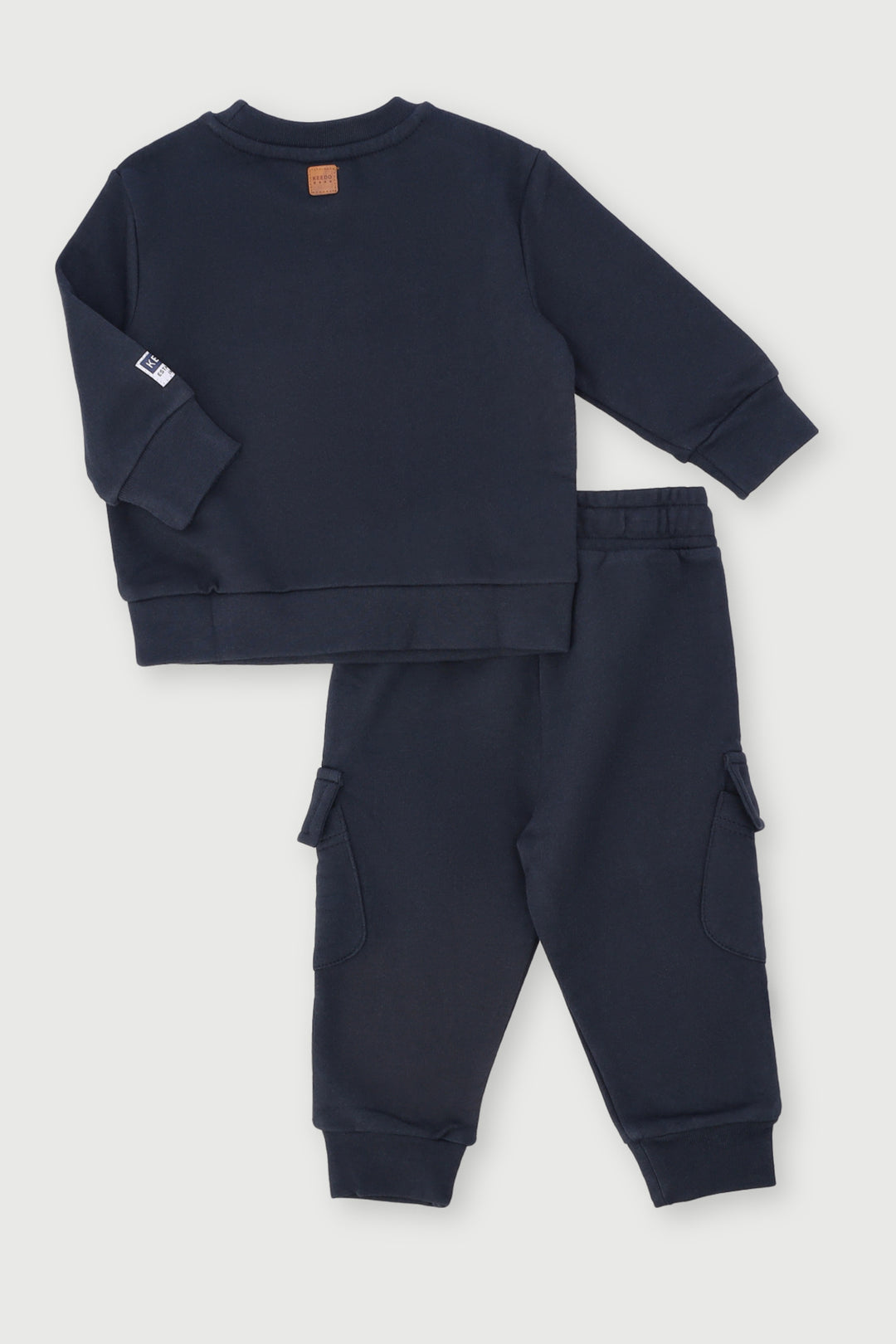 Keedo Baby Boys Embroidery Fleece Set