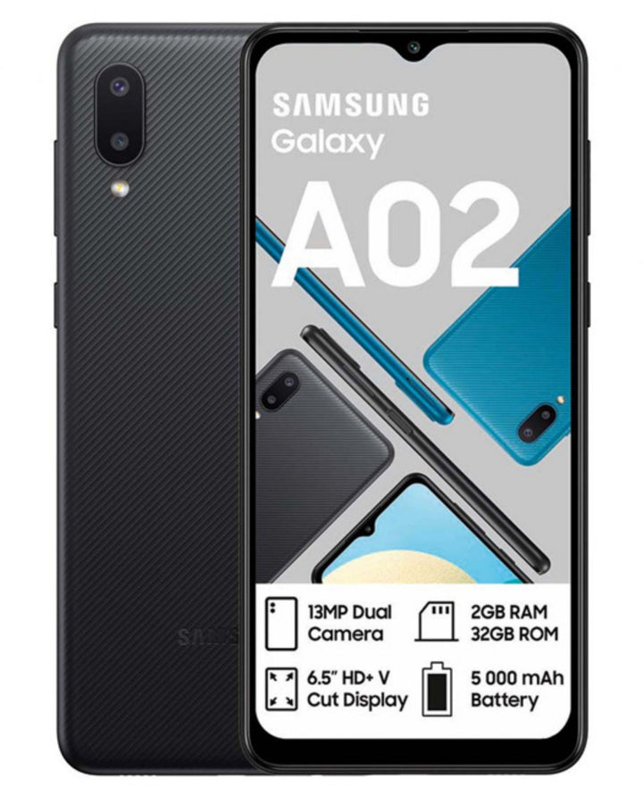 Galaxy A02 Dual Sim Cellphone - Black