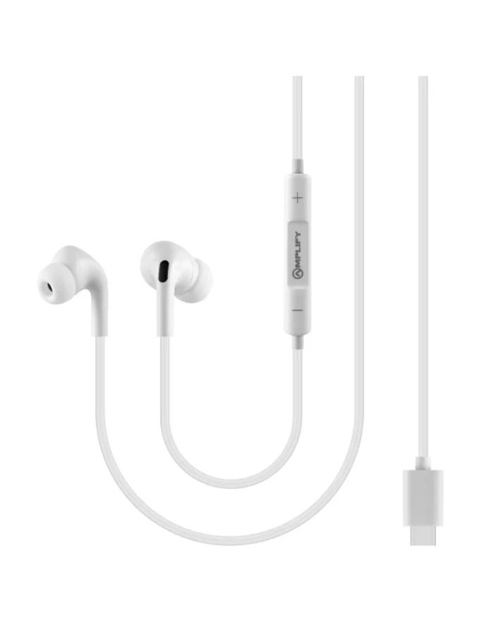 Amplify Soundlink  Type-C Earphone - White