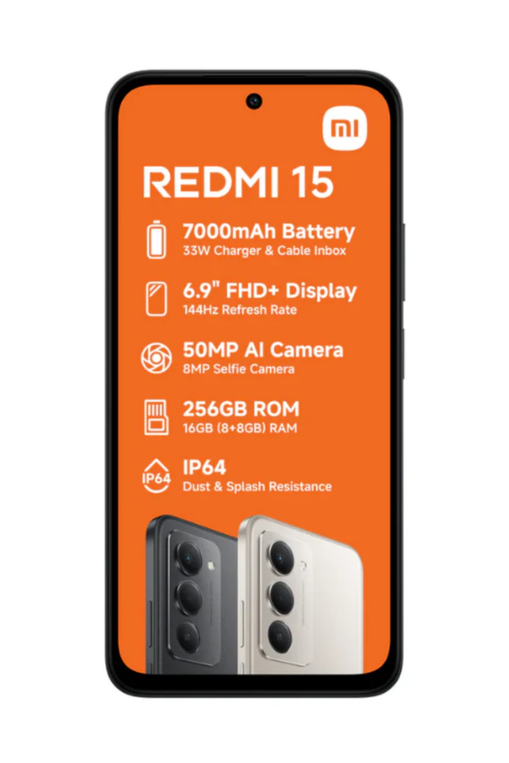 Redmi Note 15 Dual Sim - Black