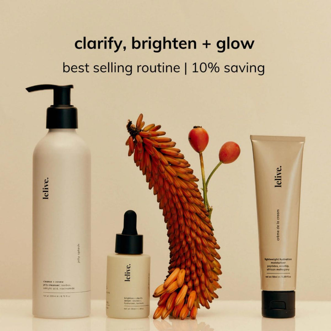 Moisturising - Clarify, Brighten & Glow - 3 Step Routine