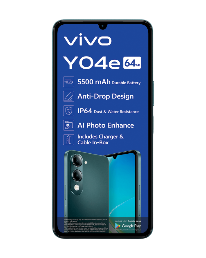 Y04E 64GB Dual Sim Cellphone - Green