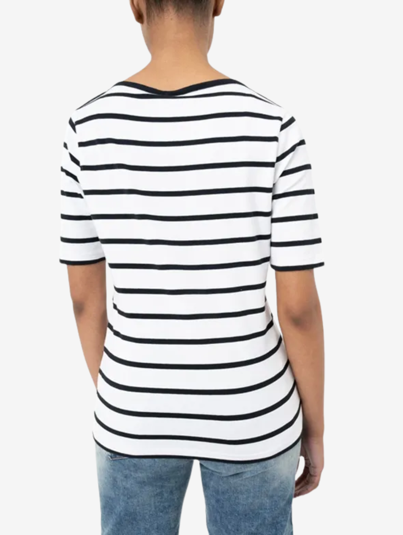 Ariana T-Shirt - Black/White