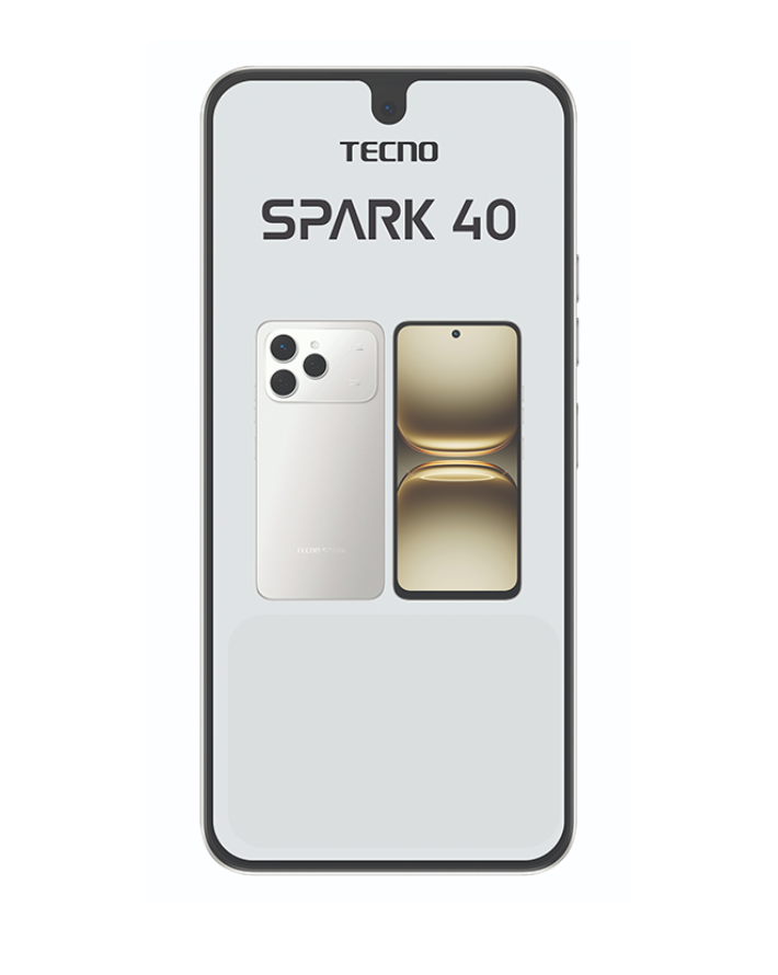 Spark 40S Dual Sim Cellphone - Grey