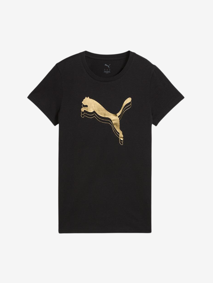 Essential Metallic Tee - Black