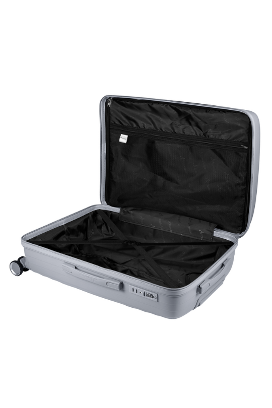 Travelwize Ripple 4-Wheel Spinner Luggage - Platinum