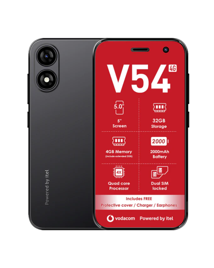 v54 32GB Cellphone - Black