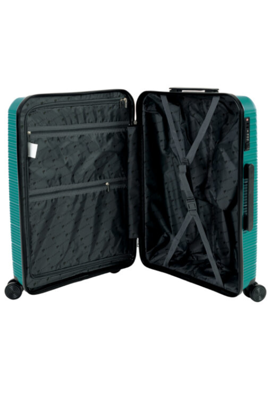 Orbit Trolley Spinner - Cyan Blue