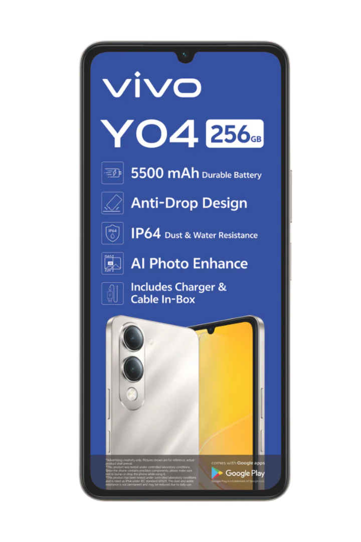 Y04 4GB 256GB Box Deal - Gold