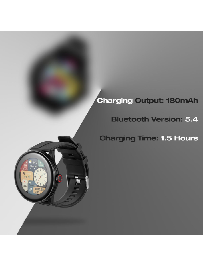 Compete Series Smart Watch - Black