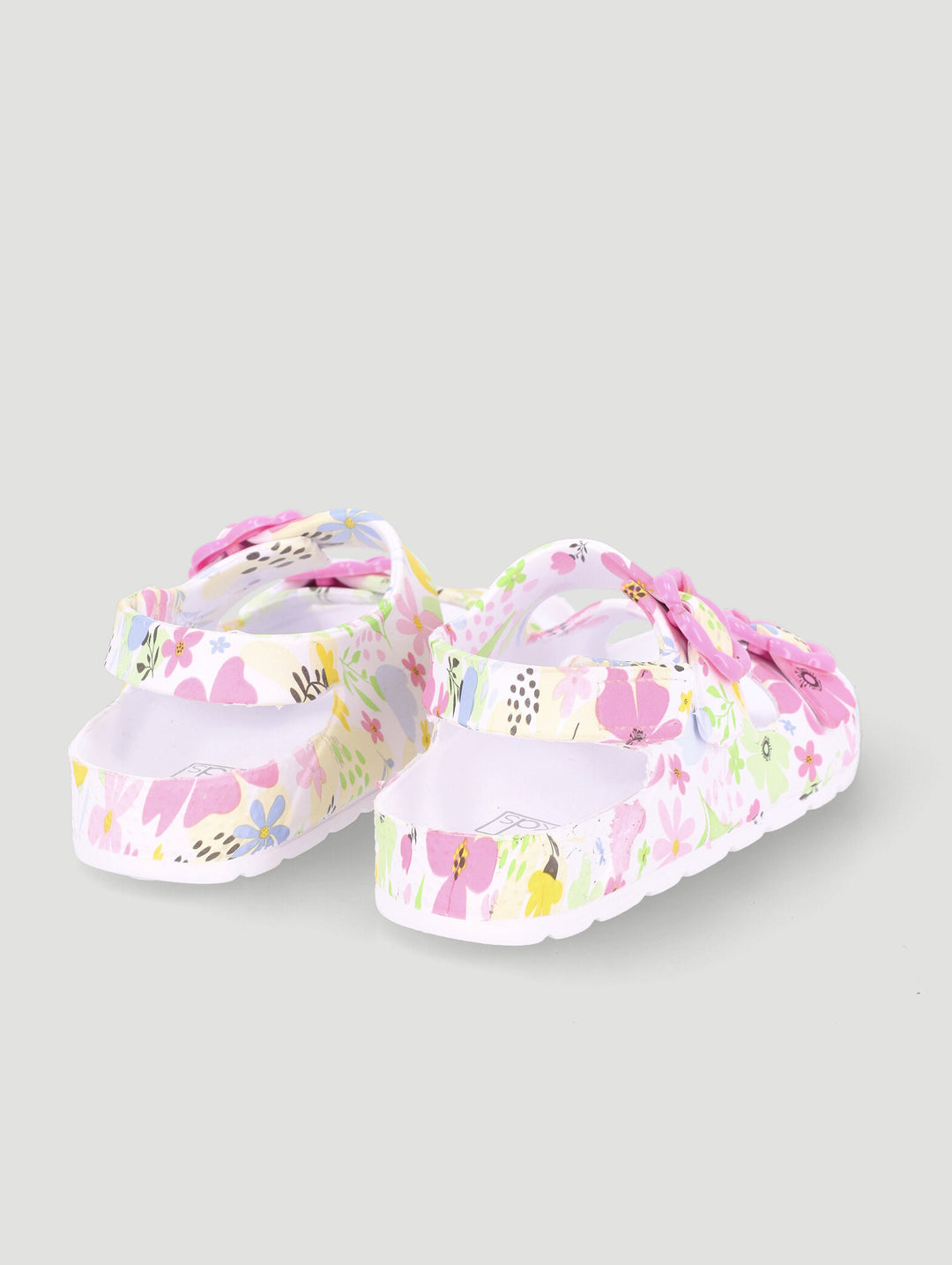 Pre-Girls Floral Molded Health Sandal - Multi