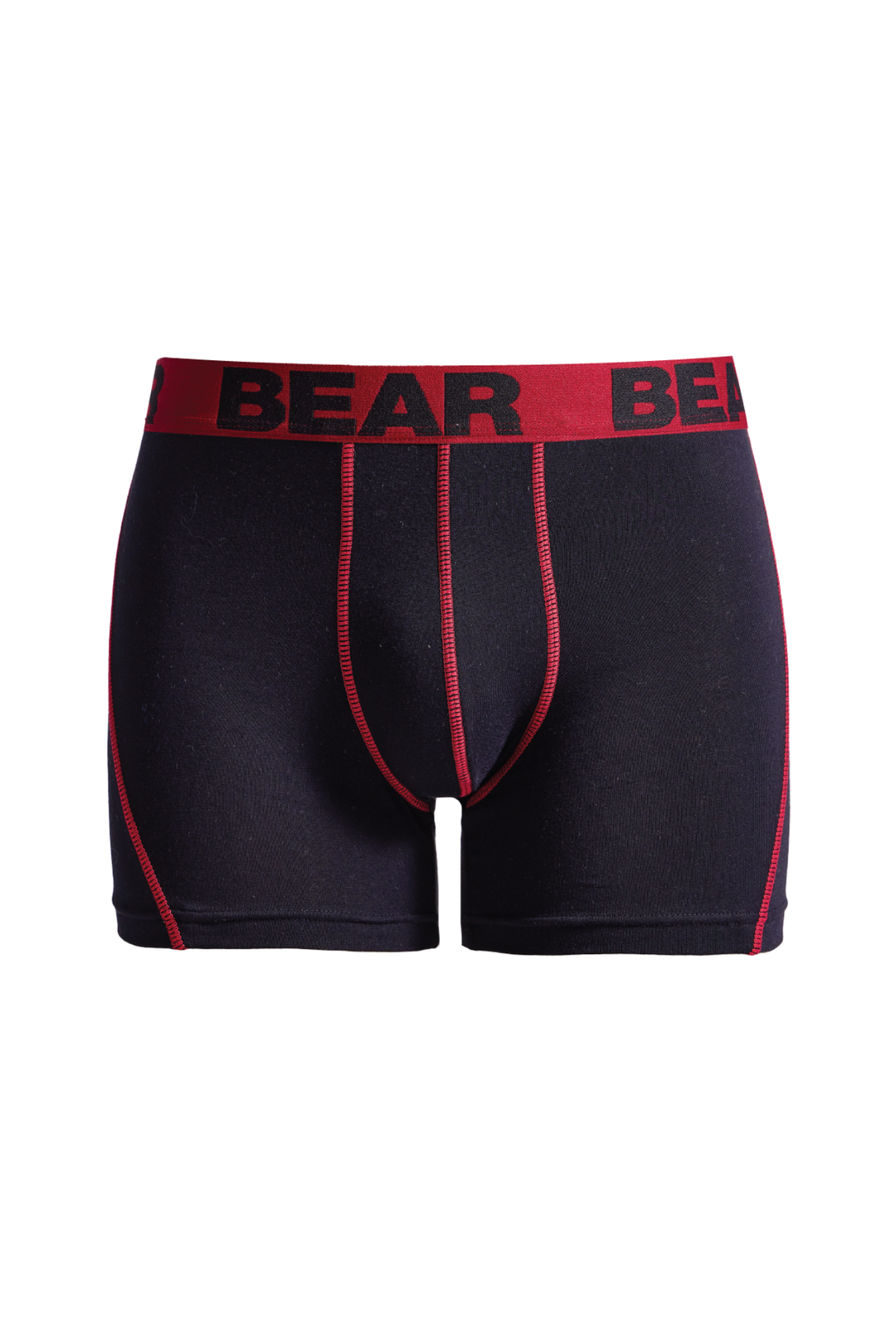 Abstract Print Bodyshorts - Red/Slate Grey