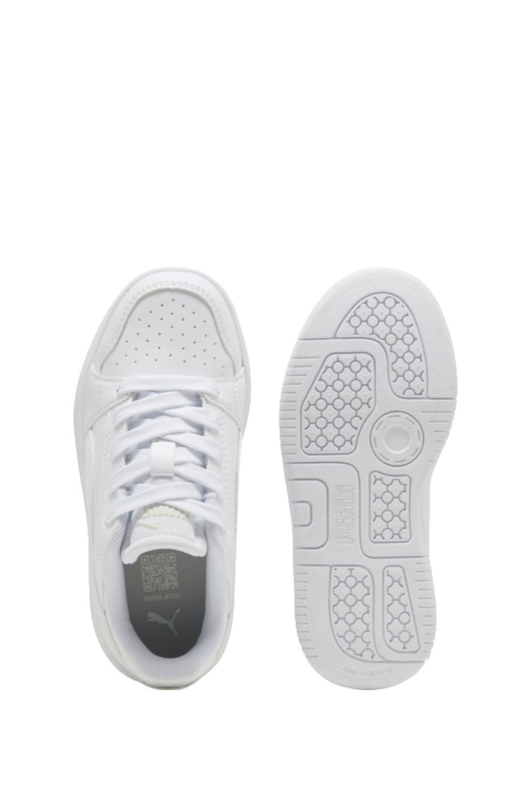 Girls Rebound Femme Jr Sneaker - White