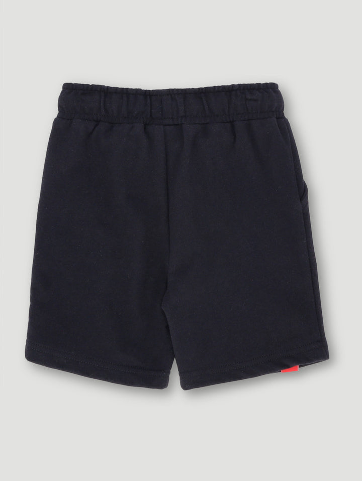 Pre- Boys Spiderman Flc Short - Black