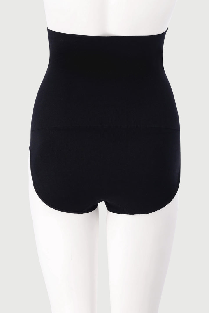 2 Pack Seamless Shapewear Brief - Mocha/Black