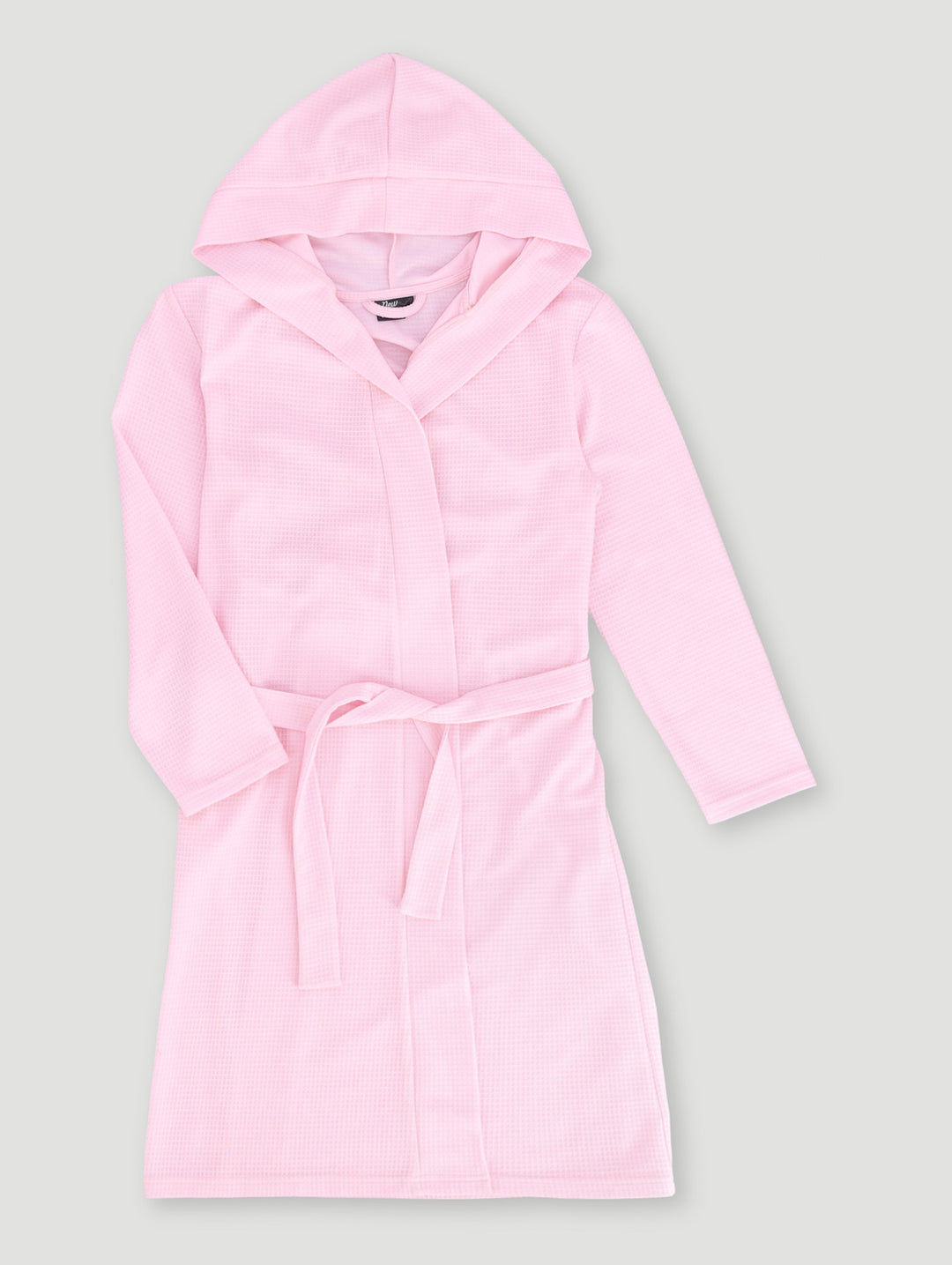 Girls Waffle Gown - Pink