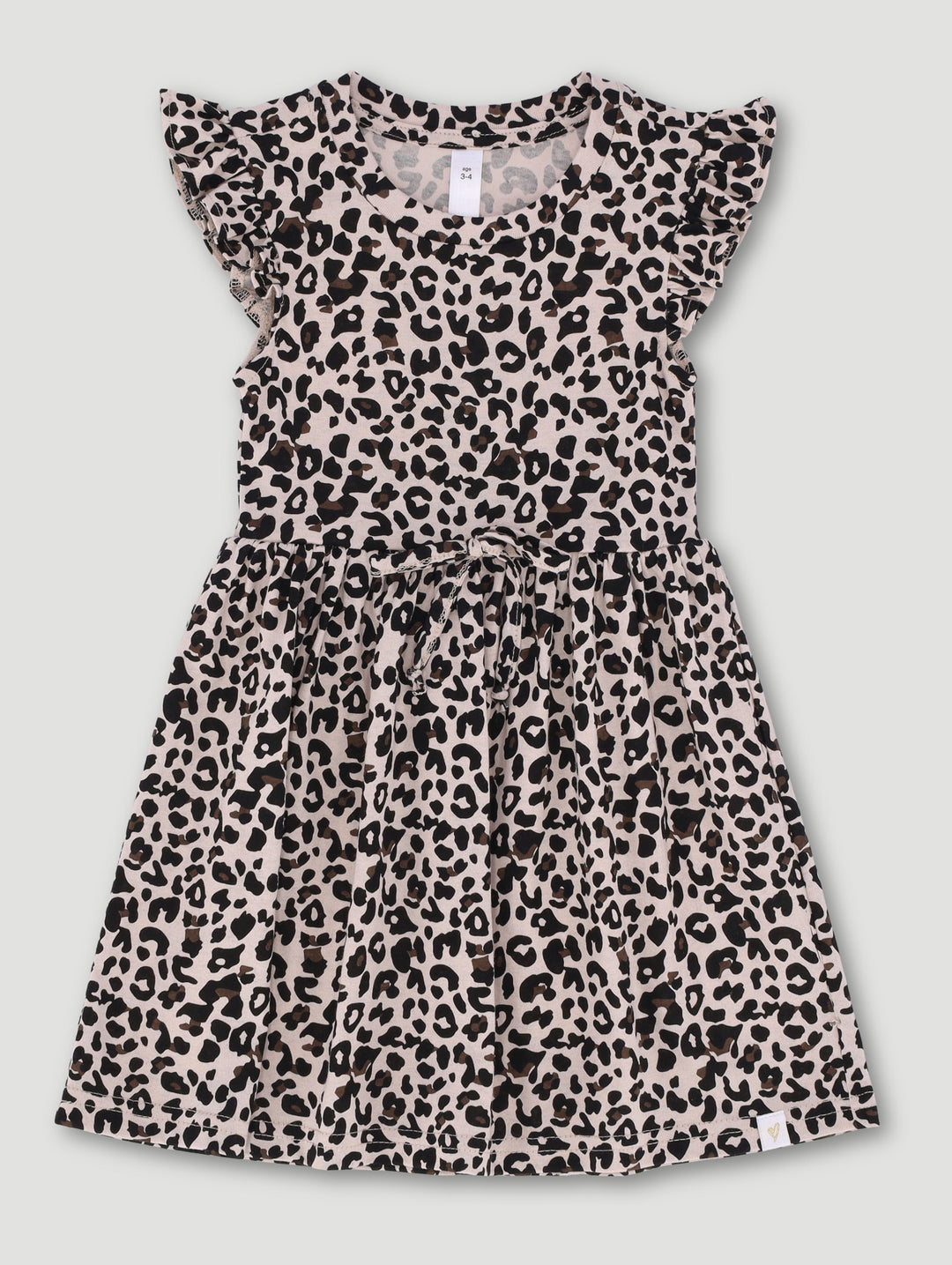 Pre-Girls Leopard Print Dress - Animal