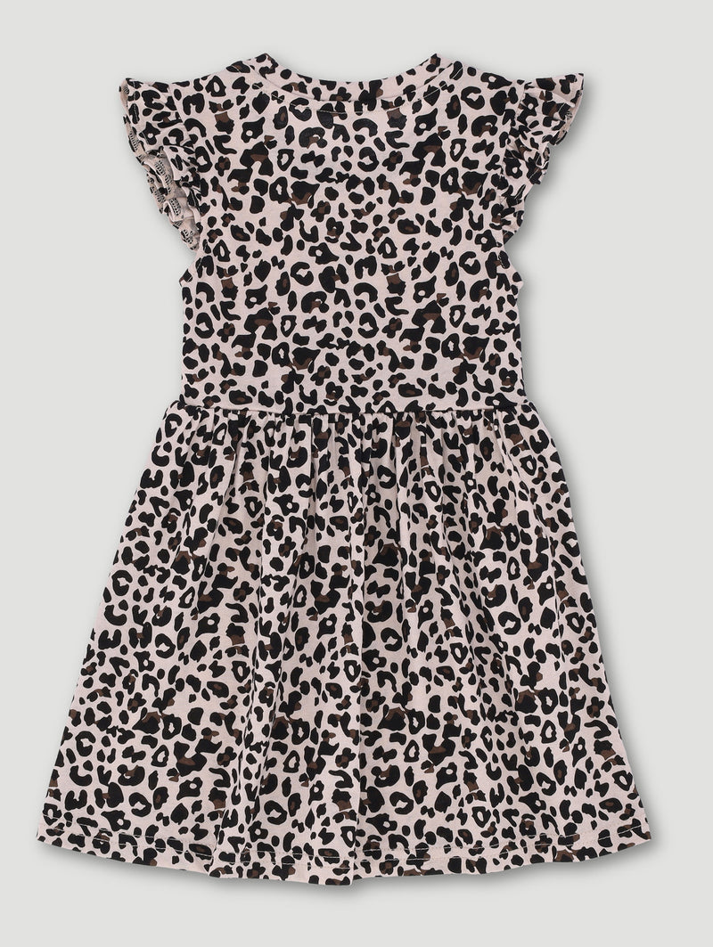 Pre-Girls Leopard Print Dress - Animal